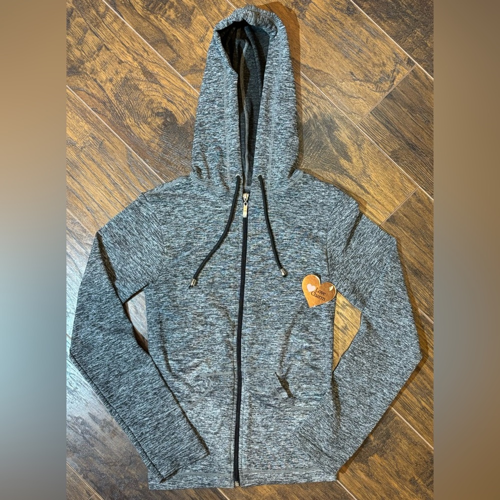 Love Charm Girls Zippered Hoodie Jacket